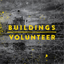 Buildings: Volunteer LP Clear w/ Blue Splatter