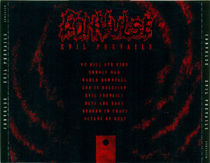 Convulse: Evil Prevails CD