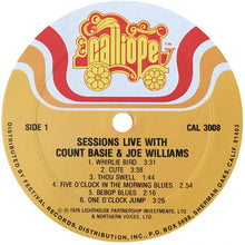 Count Basie, Joe Williams, Art Blakey: Sessions, Live 12"