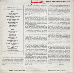 Long Gone Miles: Country Born 12"