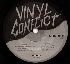 Cretins: s/t 7"
