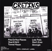 Cretins: S/T 7"