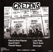 Cretins: s/t 7"