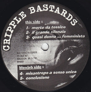 Cripple Bastards: Il Grande Silenzio 7"