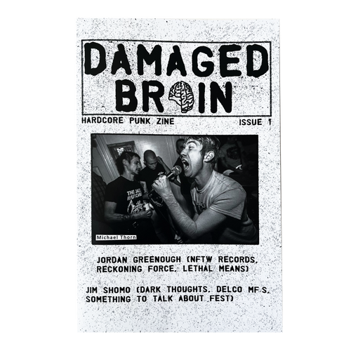 Damaged Brain - Issue #1 zine
