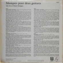 Daniel-Lesur, Ida Presti, André Jolivet, John Duarte, Léo Brouwer, Pierre Petit / Ako Ito & Henri Dorigny: Musiques Pour Deux Guitares 12"