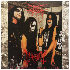 Darkthrone / Mayhem: True Legends In Black 12"