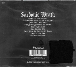 Darkthrone: Sardonic Wrath CD