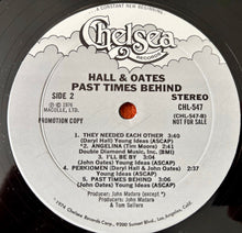 Daryl Hall & John Oates: Past Times Behind 12"