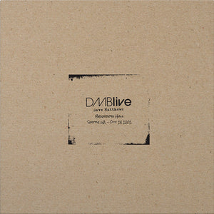 Dave Matthews: DMBLive Benaroya Hall, Seattle, WA - Oct. 24, 2002 12" (used) (250321002)