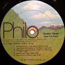 Dave Van Ronk: Sunday Street 12"