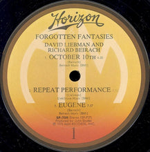 David Liebman / Richard Beirach: Forgotten Fantasies 12"