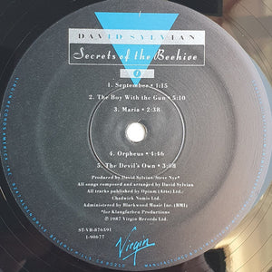 David Sylvian: Secrets Of The Beehive 12"