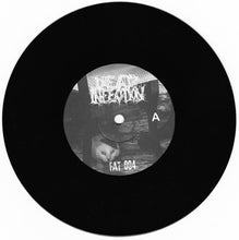 Dead Infection / Haemorrhage: Furniture Obsession / ...In Gore We Trust... 7"
