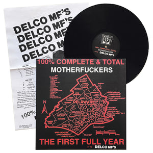 Delco MF's: 100% Complete and Total Motherfuckers 12"