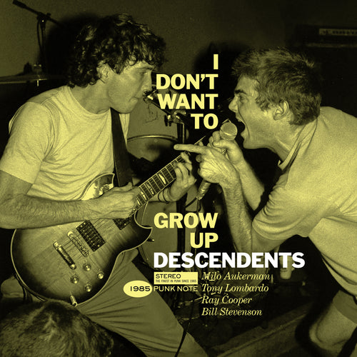Descendents: I Don’t Want to Grow Up 12” (Punk Note Edition) (PRE-ORDER)