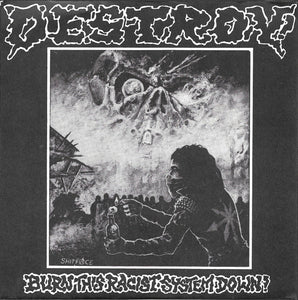 Destroy!: Burn This Racist System Down! 7"