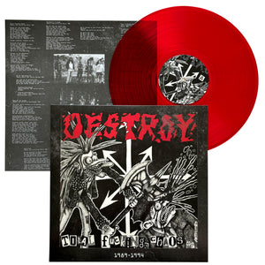 Destroy: Total Fucking Chaos 1989-1994 12" (Red Vinyl)