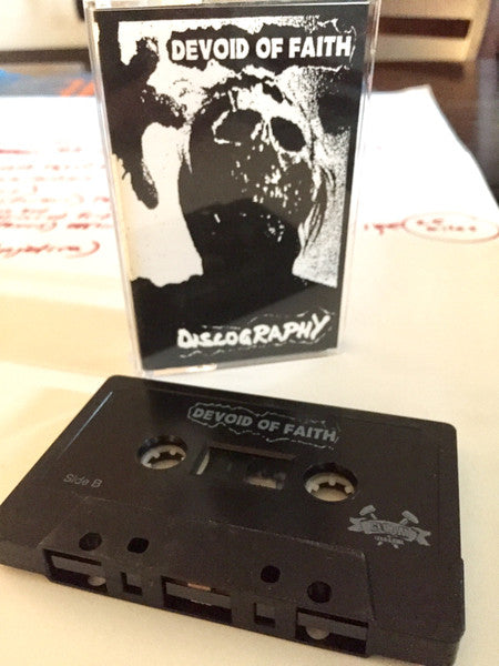 Devoid Of Faith: Discography cassette