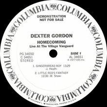 Dexter Gordon: Homecoming - Live At The Village Vanguard 2x12"