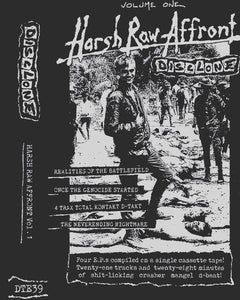 Disclone: Harsh Raw Affront Vol. 1 cassette