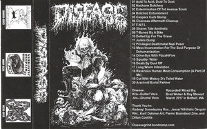 Disease: Demo 2017 cassette