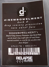 diSEMBOWELMENT: Dusk / Deep Sensory Procession Into Aural Fate 12"