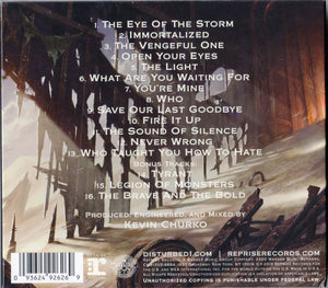 disturbed legion of monsters Disturbed: Immortalized CD