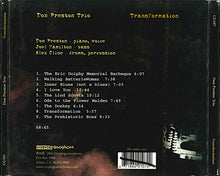 Don Preston Trio: Transformation CD