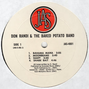 Don Randi & The Baked Potato Band: S/T 12"