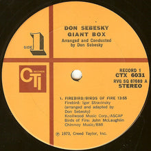 Don Sebesky: Giant Box 12"