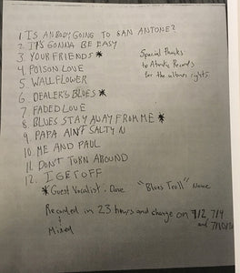 David Nance: Doug Sahm And Band... 12"