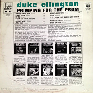 Duke Ellington And His Orchestra: Primping For The Prom 12"