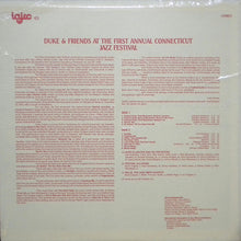 Duke Ellington: His Orchestra And Friends At The First Annual Connecticut Jazz Festival 12"