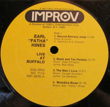 Earl "Fatha" Hines: Live At Buffalo 12"