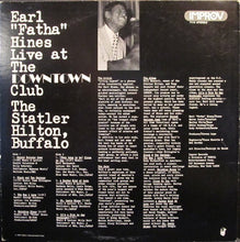 Earl "Fatha" Hines: Live At Buffalo 12"