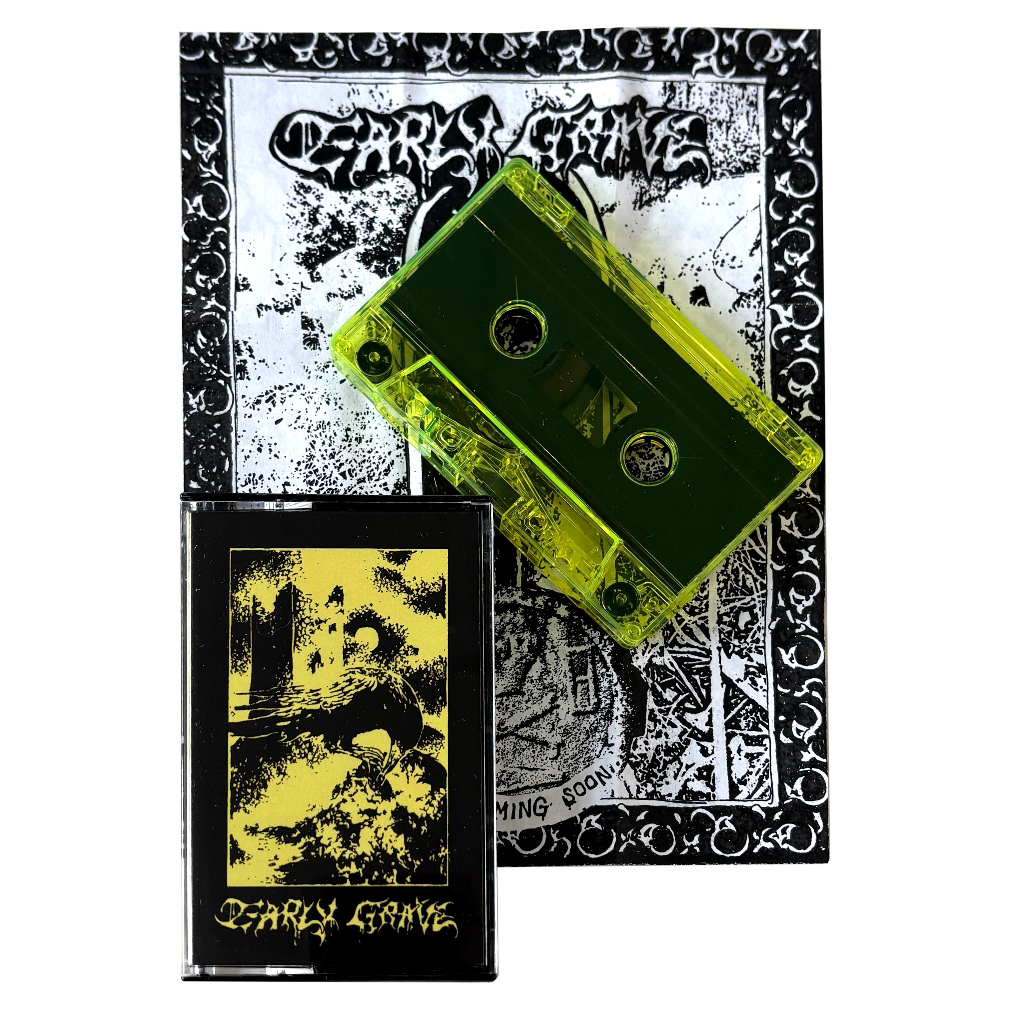 【追跡あり/匿名配送】【NF】Call to the Grave 3枚 Early Grave: Winter Promo + Live 2026 cassette – Sorry State Records