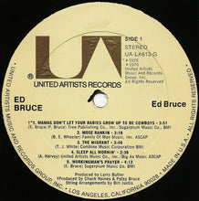 Ed Bruce: S/T 12"