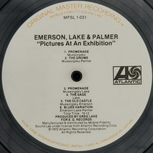 Emerson, Lake & Palmer: Pictures At An Exhibition 12"