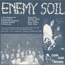 Enemy Soil: Live At Fiesta Grande #5 7"