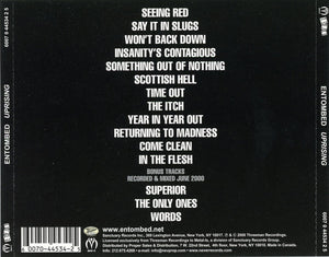 Entombed: Uprising CD