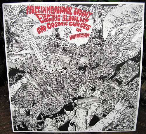 Erectile Dementia / Wadge / Spastic Amoebas: Multidimensional Sodomy, Electric Bloodlust & Cosmic Curses On Humankind 12