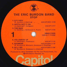 Eric Burdon Band: Stop 12"