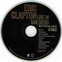 Eric Clapton: Live In San Diego (With Special Guest JJ Cale) CD