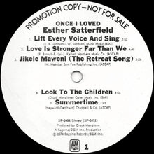 Esther Satterfield: Once I Loved 12"