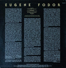 Eugene Fodor: Concerto No. 1 In D / Concerto In E Minor 12"