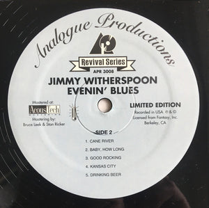 Jimmy Witherspoon: Evenin' Blues 12"