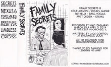 Family Secrets: S/T cassette