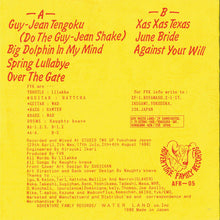 Fearless Vampire Killers: The Girl Who Rapes Boys 7"