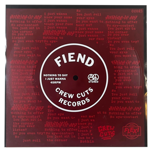 Wiggin' Out #3 zine + Fiend 7" flexi